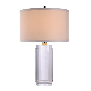 Urban Classic Regina 1 Light 13 Table Lamp Chrome/Clear Tl1016 - All