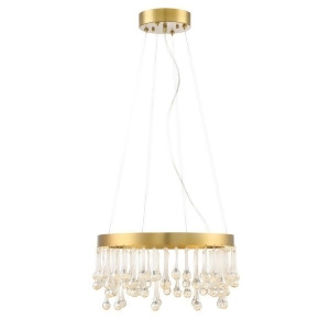 Designers Fountain Lucienne 18 Pendant Luxor Gold Led88132-lxg - All