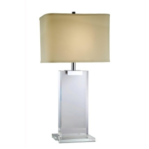 Urban Classic Regina 1 Light 8 Table Lamp Chrome Tl1001 - All