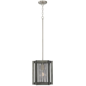 Designers Fountain Baxter 1 Light Pendant Weathered Iron 89330-Wi - All