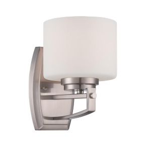 Designers Fountain Axel Wall Sconce Satin Platinum 86201-Sp - All