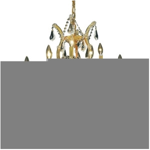 Elegant 2801 M Theresa 13-Lt 27' Crystal Chandelier Gold/Clear 2801D27g-ss - All