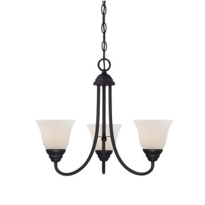 Designers Fountain Kendall 3 Light Chandelier Oil Rubbed Bronze 85183-Orb - All