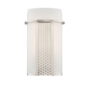 Designers Fountain Lucern Led Wall Sconce Platinum Led6050-sp - All