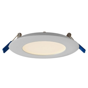 Dals Lighting 4 Round Led Panel with Dimmable Driver Satin Nickel 7004-Sn - All