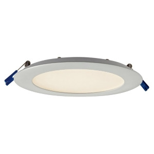 Dals Lighting 6 Round Led Panel with Dimmable Driver Satin Nickel 7006-Sn - All