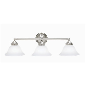 Lite Source 3-Lite Wall Lamp Polished Silver Ls-11773ps-fro - All