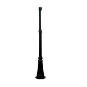 Artcraft Classico European Styled Outdoor Post in Black Finish Ac220bk - All