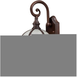 Nuvo Boxwood Es 1 Light 16 Outdoor Wall Frosted Glass Rustic Bronze 60-4982 - All