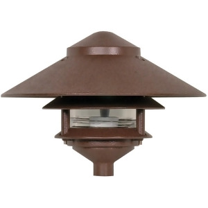 Nuvo Lighting 3 Louver Large 10 Top Pagoda Old Bronze Sf76-635 - All