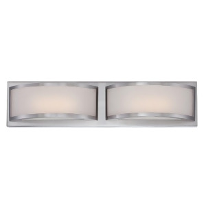 Nuvo Lighting Mercer 2 Led Wall Sconce Brushed Nickel 62-318 - All