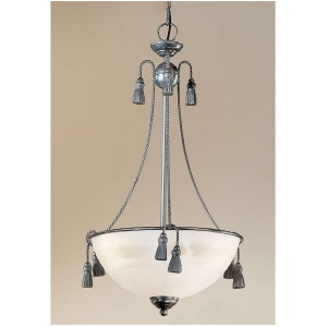 Classic Lighting Rope and Tassel Traditional Pendant Pewter 4023Ptr - All