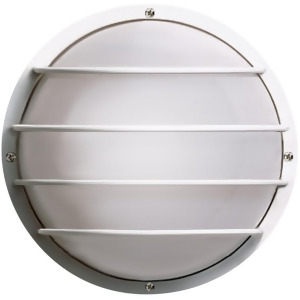Nuvo 1 Light 10 Round Cage Wall Fixture White Sf77-861 - All