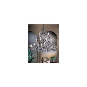 Classic Lighting Princeton Ii Cast Brass Chandelier Millennium Silver 57250Ms - All