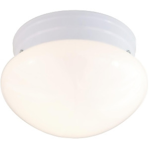 Nuvo Lighting 2 Light 10 Flush Mount Medium White Mushroom White Sf77-062 - All