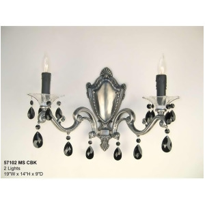 Classic Lighting Wall Sconce 57102Mscbk - All