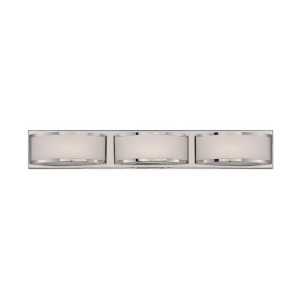 Nuvo Lighting Mercer 3 Led Wall Sconce Polished Nickel 62-313 - All