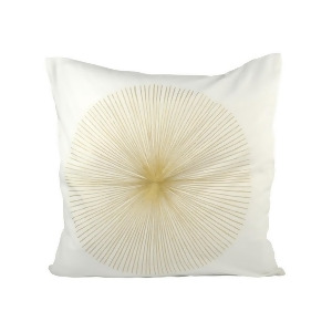 Pomeroy Centra 20 x 20 Pillow Snow Gold 904561 - All