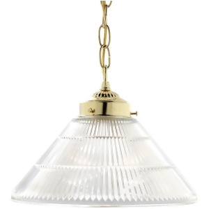 Nuvo Lighting 1 Light 12 Pendant Cone Shade Polished Brass Sf76-255 - All