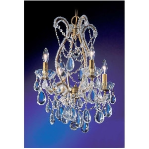 Classic Lighting Tivoli Crystal Chandelier Olde Gold 69734Ogc - All