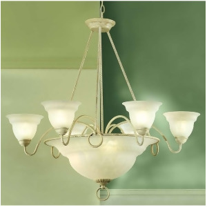 Classic Lighting Livorno Traditional Pendant Ivory Gold 40109Ig - All