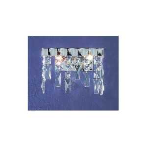 Classic Lighting Uptown Crystal Sconce/WallBracket Chrome 1902Chsc - All