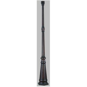 Kalco Outdoor Anchor Mount Post Textured Matte Black 9019Mb - All