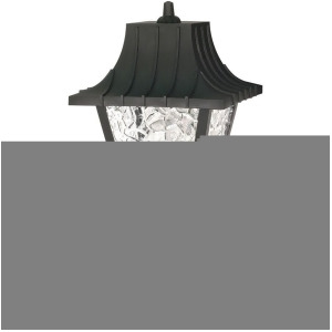 Nuvo 1 Light 18 Wall Lantern Textured Acrylic Panels Black Sf77-852 - All