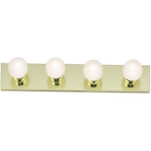Nuvo Lighting 4 Light 24 Vanity Strip Polished Brass Sf77-189 - All