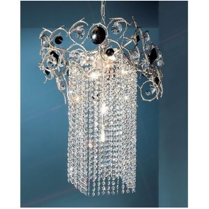 Classic Lighting Foresta Colorita Crystal Chandelier Silver Frost 10037Sfbs - All