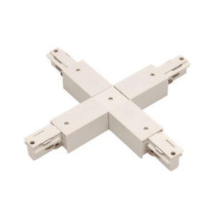 Wac Lighting W Track Recessed X Connecter White Wxc-rtl-wt - All