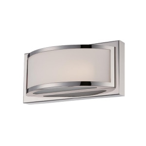 Nuvo Lighting Mercer 1 Led Wall Sconce Polished Nickel 62-311 - All