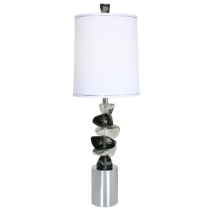 Van Teal Night Life Rolling Rock Table Lamp Chrome 481672 - All