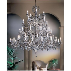 Classic Lighting Princeton Ii Crystal Chandelier Millennium Silver 57250Mss - All