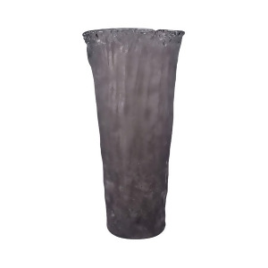 Pomeroy Rhea Vase 19.5In Textured Gray 316173 - All