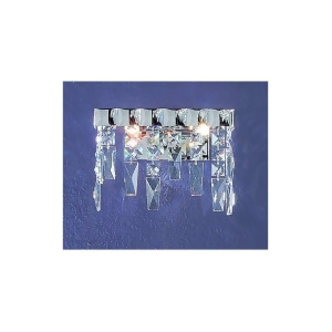 Classic Lighting Uptown Crystal Sconce/WallBracket Chrome 1902Chs - All