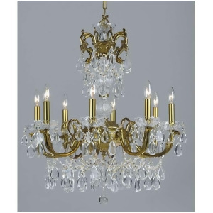 Classic Lighting Vienna Palace Crystal Chandelier Renovation Brass 69808Rnbc - All