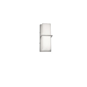 Dainolite 14 Watt Led Wall Scone White Cased Glass Chrome Vld-311-pc - All