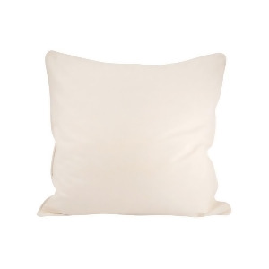 Pomeroy Chambray 24 x 24 Pillow Ivory 902444 - All