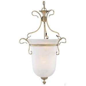 Classic Lighting Bellwether Glass Steel Pendant Antique Brass 7996Abr - All