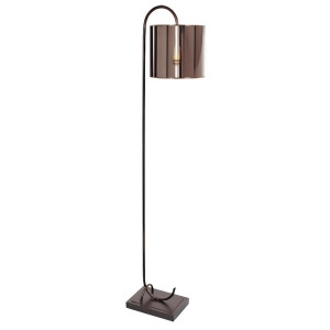 Van Teal Impressionist Regus Floor Lamp Copper Black 466862 - All