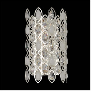 Allegri Prive 4 Light Wall Bracket Silver Firenze Clear 028720-014-Fr001 - All