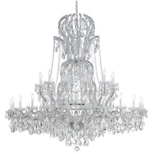 Crystorama Maria Theresa Chandelier Crystal Spectra Crystal 4460-Ch-cl-saq - All