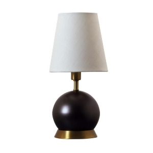 House of Troy Geo 12 Ball Mini Accents Lamp Bronze w/ Brass Accents Geo111 - All