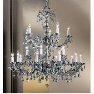 Classic Lighting Princeton Ii Crystal Chandelier Millennium Silver 57220Mss - All