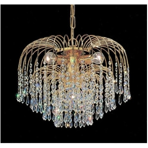 Classic Lighting Sprays Crystal Chandelier 24k Gold Plate 1031Gcp - All