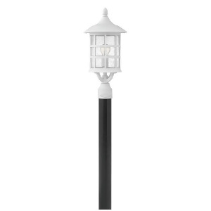 Hinkley Freeport 1 Light Outdoor Post Top/Pier Mount Classic White 1801Cw - All