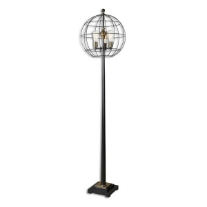 Uttermost Palla Round Cage Floor Lamp 28628-1 - All