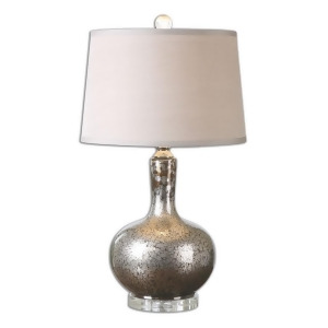 Uttermost Aemilius Gray Glass Table Lamp 26157 - All