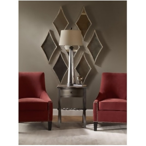 Uttermost Mustapha Distressed Silver Table Lamp 26214 - All